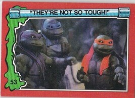 N) 1991 Topps - Teenage Mutant Ninja Turtles 2 - Movie Trading Card - #53 - £1.55 GBP