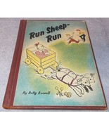 Run Sheep Run Children&#39;s Book by Betty Russell 1952 Hardcover 1st edition - £19.89 GBP