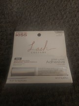 NEW Kiss Lash Couture Strip Lash Adhesive Clear Latex-Free Brush Tip SEALED - $6.68
