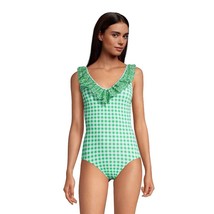 Draper James X Lands End One Piece Swimsuit Size: 8 / Small New Ship Free Mint - £93.19 GBP