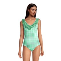 DRAPER JAMES x Lands End One Piece SWIMSUIT Size: 8 / SMALL New SHIP FRE... - $115.00