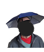 Umbrella Hat Sun Rain Fishing Folding Multifunction Adjustable Outdoor H... - $224.48 MXN