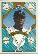 2004 Fleer Tradition Diamond Tributes Game Used Dontrelle Willis DT DW Marlins - £3.93 GBP