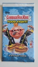 2021 Topps GPK Garbage Pail Kids Food Fight! 8 Sticker Cards Blue Sealed Pack SP - £4.60 GBP
