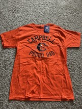 Campbell Fighting Camels Short Sleeve T Shirt Orange Proud Dad Crew Neck... - €21,21 EUR