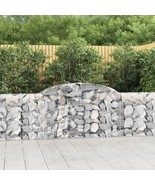  Gabion Basket Set of 3 Silver Galvanized iron Large - €775,32 EUR