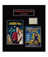 Leslie Nielsen Autograph-Forbidden Planet comes Museum Framed Ready to D... - $1,286.01