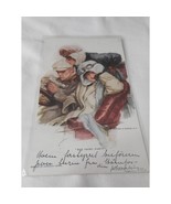 Vintage Postcard 1900s posted The Third Party People in a group drawing - $223.20 MXN