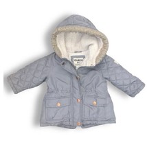 Oshkosh B&#39;Gosh Infant Baby Toddler 18M Winter Jacket Coat Fleece Sherpa ... - $186.21 MXN