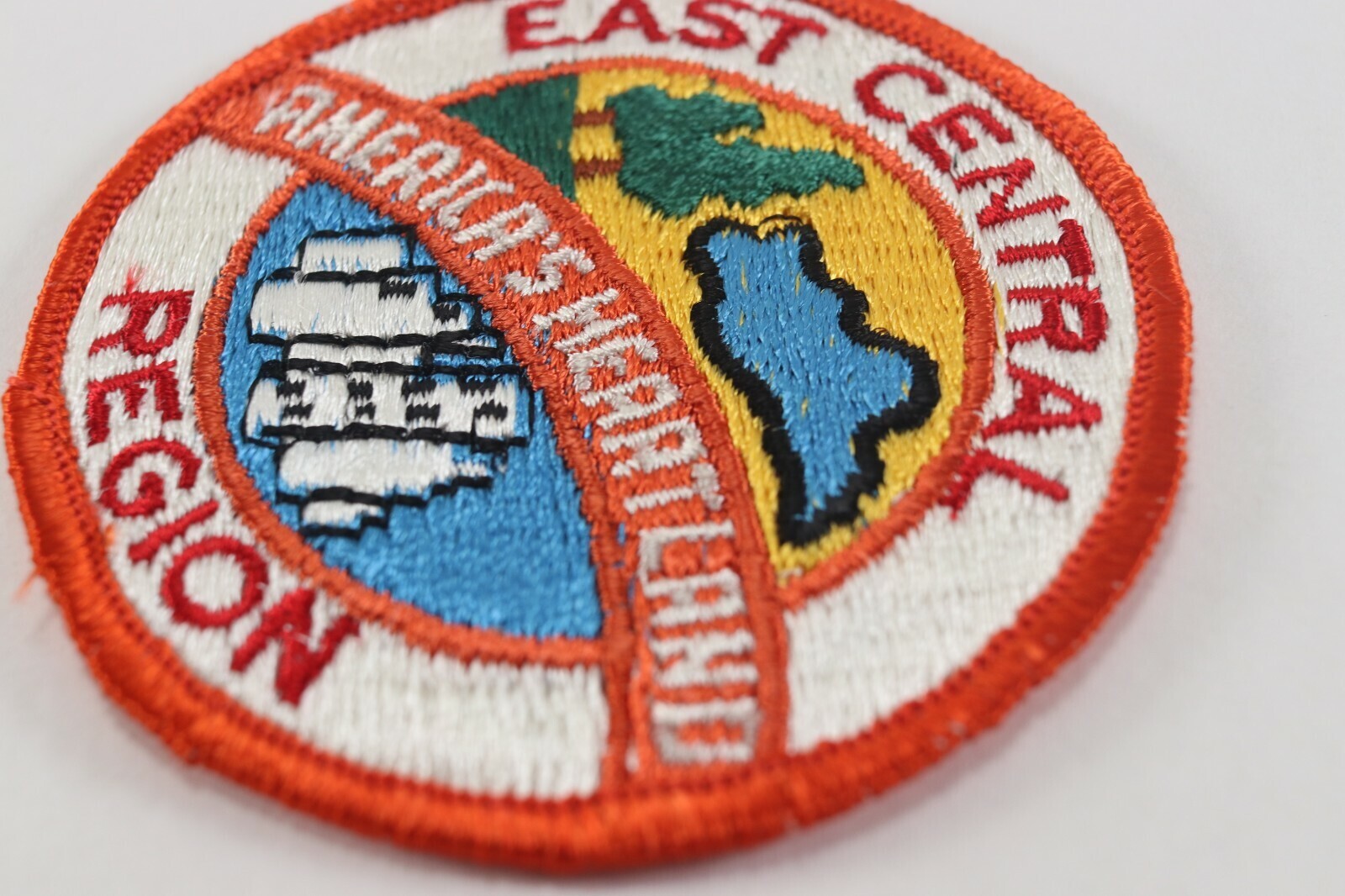 Round East Central Region America's Heartland Boy Scouts of America BSA Patch Item image 2