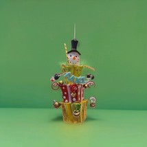 Hanging Resin Noel Snowman Christmas Orament 5 In - $8.99