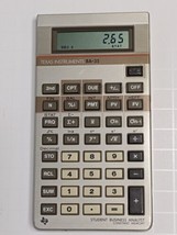 Texas Instruments BA-35 Student Business Analyst Calculator Vintage Electronics - £16.61 GBP