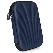 Portable 2.5&quot; Hard Disk Drive Case, Multipurpose Pouch, Rugged Semi Hard... - £9.98 GBP