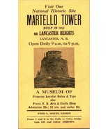 Martello Tower Firearms Museum Lancaster Heights New Brunswick Advertisi... - $10.84