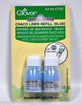 Clover Chaco Liner Chalk Refill Blue - $6.25