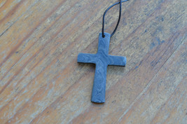 hand forged pentand cross in damascus steel new from the Eagle Collection V5961C - £30.95 GBP