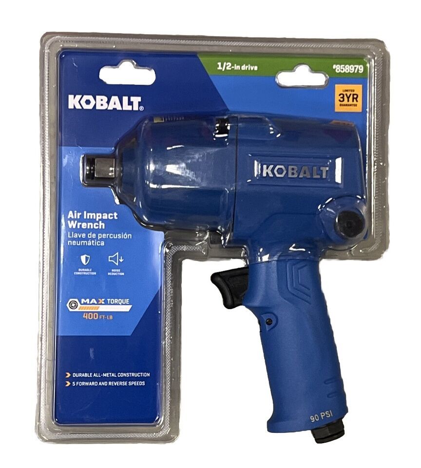 Kobalt 1 2 Drive Pneumatic Impact Torque and similar items