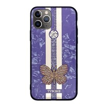 Fashion Design Butterfly Case for iPhone 11 6.1&quot; PURPLE - £6.68 GBP