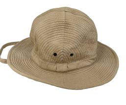 Banana Republic Vintage Bucket Hat Beige Medium 100% Cotton Hand Wash - £31.17 GBP