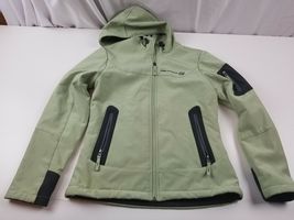 Free Country Coat Medium Women's Full Zip Jacket Pocket Hooded Casual XS... - $12.74