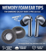 Memory Foam Ear Tips (S/M/L) for Samsung Galaxy Buds 3 Pro – 3 Pairs - $9.99