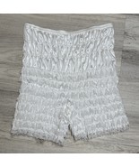 Vintage Malco Modes Bloomers Medium Square Dance Sissy Pants Ruffle Whit... - $33.67 CAD