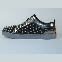 Mens Fancy Shoes By FIESSO AURELIO GARCIA, Spikes Rhine stones 2413 Black image 6