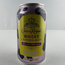 Crown Royal Whisky Lemonade Blackberry Flavor Can Whiskey Empty - $8.92