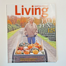 MARTHA STEWART LIVING Magazine OCTOBER 2017 FALL, Halloween Apples Pumpkins - $8.79