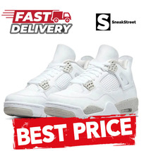 Sneakers Jumpman Basketball 4, 4s - White Oreo (SneakStreet) - $89.00