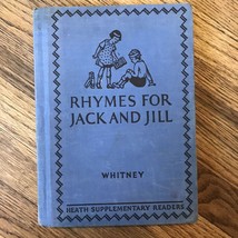 1930 Rhymes For Jack And Jill, Parade Circus Zoo, Color Illustrations, Rare! - £11.05 GBP