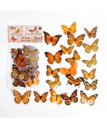  40PCS Butterfly Stickers For wall Laptop Junk Journal Accessories Junk ... - £6.28 GBP