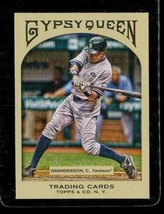 2011 Topps Gypsy Queen Baseball Trading Card #269 Curtis Granderson Yankees - £7.63 GBP
