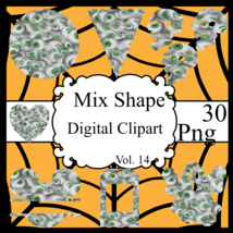 Mix Shapes Digital Cliparts Vol. 14 - £0.99 GBP