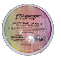 Cheyenne Brands COUNTERFEIT BLONDE~Clown Makeup White - 18 oz.  Is Sealed.  - $8.79