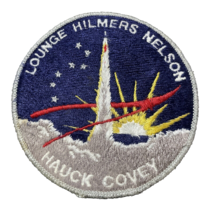 NASA Discovery Crew Lounge Hilmers Nelson Hauck Covey Embroidered Patch Unused - £3.13 GBP