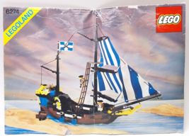 Lego 6274 Vintage Pirates Caribbean Clipper - Manual Instructions only - $29.66