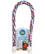 JW Pet Flexible Multi-Color Comfy Rope Perch 36&quot; Long for Birds - Large - $25.36