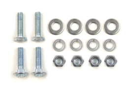 1953-1957 Corvette Mount Kit Cowl Vent Lever 16 Pieces - £13.41 GBP