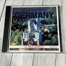 Various Artists : All the Best From Germany 20 Great Favorites CD - £3.41 GBP