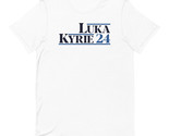 LUKA DONCIC &amp; KYRIE IRVING Dallas Mavericks T-SHIRT Texas Streetwear Tee... - $18.32+