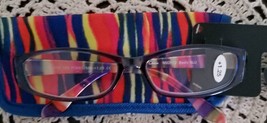 Multi Colored ~ Plastic Frame ~ Reading Glasses ~ +1.25 ~ Becky ~ NS0513... - $14.96