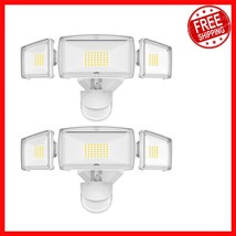 38W Motion Sensor LED Flood Lights -  Waterproof, 4200LM Adjustable Outd... - $99.90
