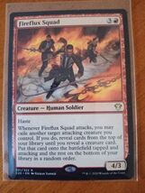 Fireflux Squad Magic The Gathering Rare Commander 2020 Human Red 51 - $2.37