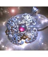 HAUNTED NECKLACE HEART TEMPLAR KNIGHT&#39;S 27 CODES OF HONOR HIGHEST LIGHT ... - €391,35 EUR