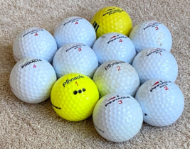 Lot of 12 Pinnacle Golf Balls - Used - £4.67 GBP