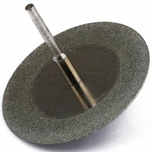 50mm Carbon Steel Diamond Grinding Wheel Cutting Disc Saw Blade for Dremel - £14.08 GBP