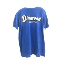 Men&#39;s Diamond Supply T-Shirt Blue M New - $22.49