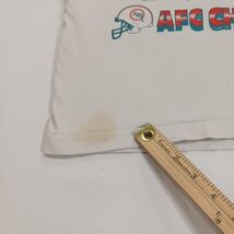 Vintage Miami Dolphins 1984 AFC Champions Graphic T-Shirt NFL Team Apparel Sz L image 2