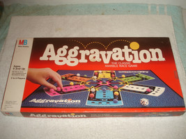 Vintage 1989 Aggravation Original Board Game Complete  - $24.74